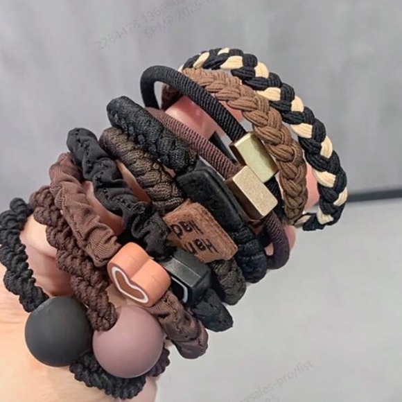 25 Hair Ties -NEW - Picture 4 of 4